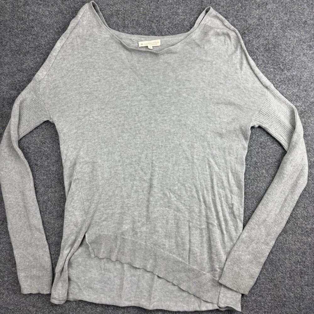 Indigenous Sweater Womens Medium‎ Organic Cotton Lightweight Pullover Fair Trade